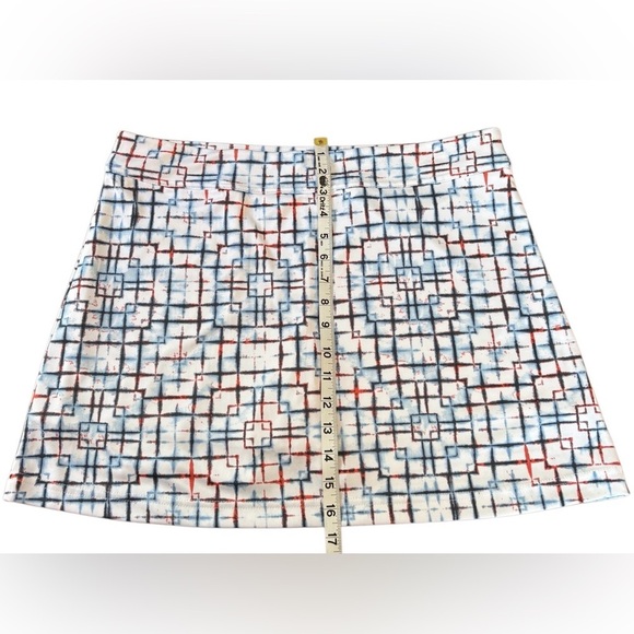 PGA TOUR, Golf Skort, Large, White, Blue, Red 🏌️♀️ - Picture 7 of 10